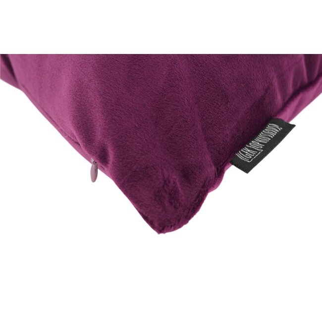 Velvet Aubergine Kissenbezug | 45x45 cm | Polyester