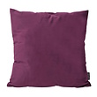 Velvet Aubergine Kussenhoes | 45x45 cm | Polyester