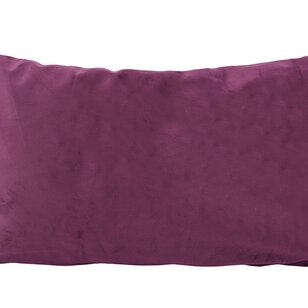 Velvet Aubergine Kussenhoes | 30x50 cm | Polyester