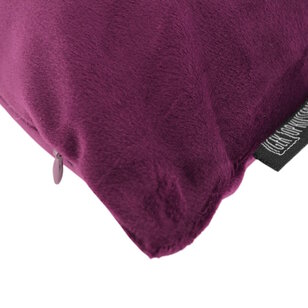 Sierkussen Velvet Aubergine | 30 x 50 cm | Polyester