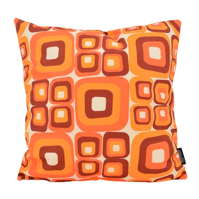 Sierkussen Retro Style #8 | 45 x 45 cm | Katoen/Polyester
