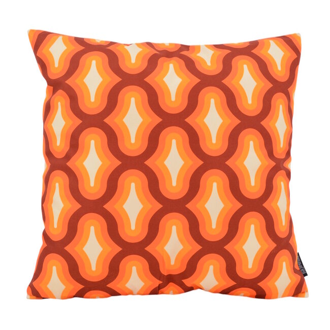 Sierkussen Retro Style #12 | 45 x 45 cm | Katoen/Polyester
