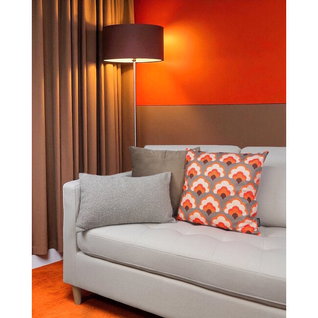 Sierkussen Retro Style #10 | 45 x 45 cm | Katoen/Polyester