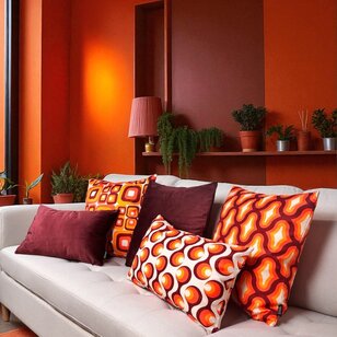 Velvet Kastanje Kussenhoes | 45x45 cm | Polyester