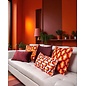 Velvet Kastanje Kussenhoes | 45x45 cm | Polyester