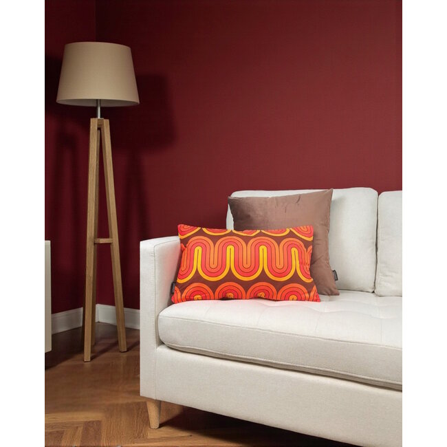 Velvet Mokka Kissenbezug | 45x45 cm | Polyester