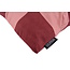 Sierkussen Checker Wijnrood/Oudroze | 45 x 45 cm | Katoen/Polyester