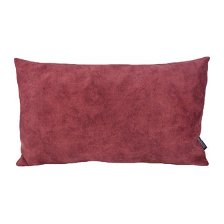 Gek op kussens! Olivia Donkerrood Long | 30 x 50 cm | Kussenhoes | Polyester