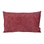 Sierkussen Olivia Donkerrood Long | 30 x 50 cm | Polyester