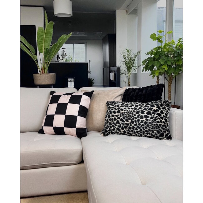 Sierkussen Kentya Beige | 45 x 45 cm | Polyester