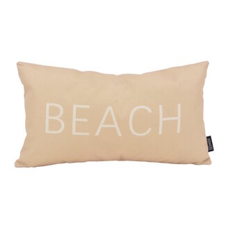 Gek op kussens! Beach Kissenbezug | 30x50 cm | Baumwolle/Leinen