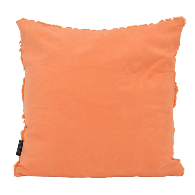 Furry Pumpkin Oranje Kussenhoes | 45x45 cm | Polyester