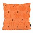 Sierkussen Furry Pumpkin Oranje | 45 x 45 cm | Polyester