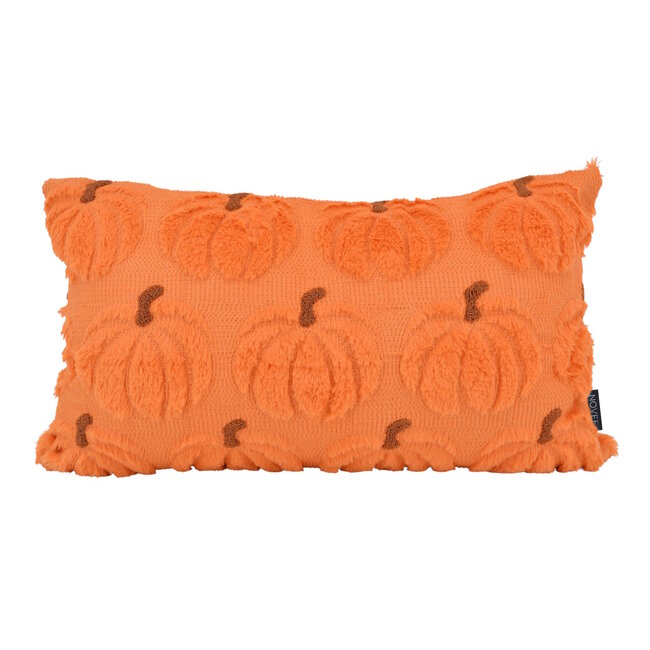 Sierkussen Furry Pumpkin Oranje | 30 x 50 cm | Polyester