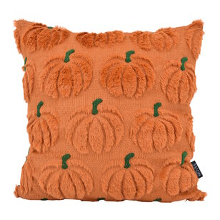 Furry Pumpkin Bruin Kussenhoes | 45x45 cm | Polyester
