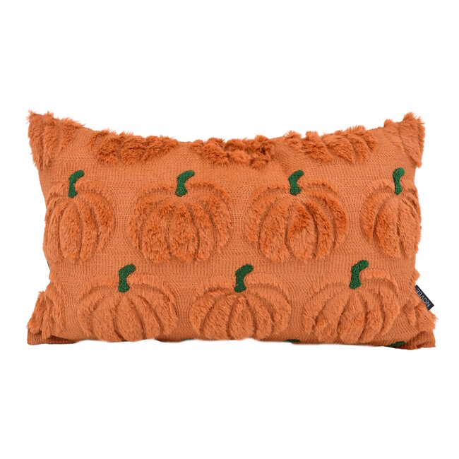 Sierkussen Furry Pumpkin Bruin | 30 x 50 cm | Polyester