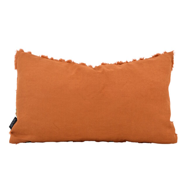 Sierkussen Furry Pumpkin Bruin | 30 x 50 cm | Polyester