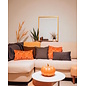 Sierkussen Furry Pumpkin Oranje | 30 x 50 cm | Polyester