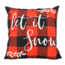 Snow Tartan Kissenbezug | 45x45 cm | Baumwolle/Polyester