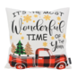 Sierkussen Wonderful Christmas | 45 x 45 cm | Katoen/Polyester
