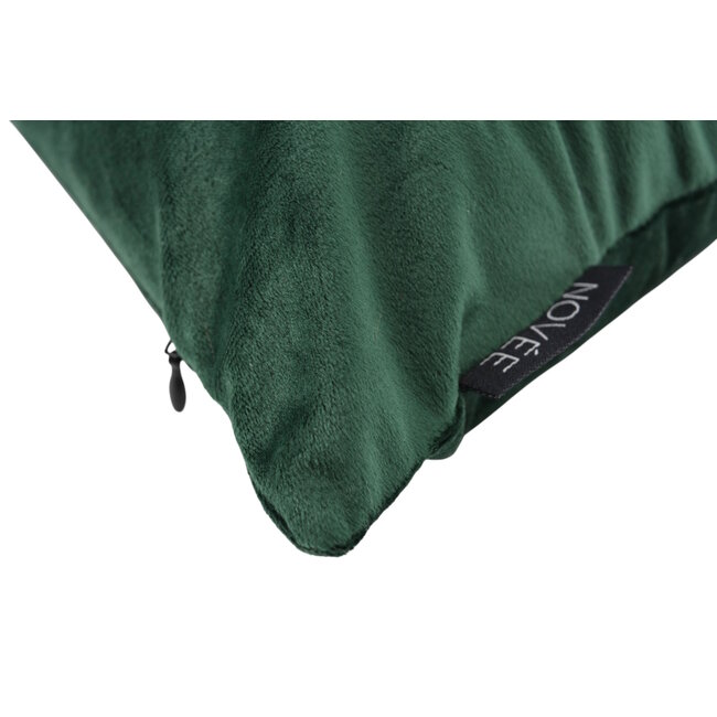 Velvet Tree Groen | 30 x 50 cm | Kussenhoes | Fluweel/Polyester