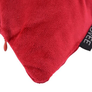 Velvet Tree Rood Kussenhoes | 30x50 cm | Fluweel/Polyester