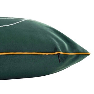 Velvet Merry Groen Kussenhoes | 30x50 cm | Fluweel/Polyester