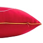 Velvet Merry Rood Kussenhoes | 30x50 cm | Fluweel/Polyester