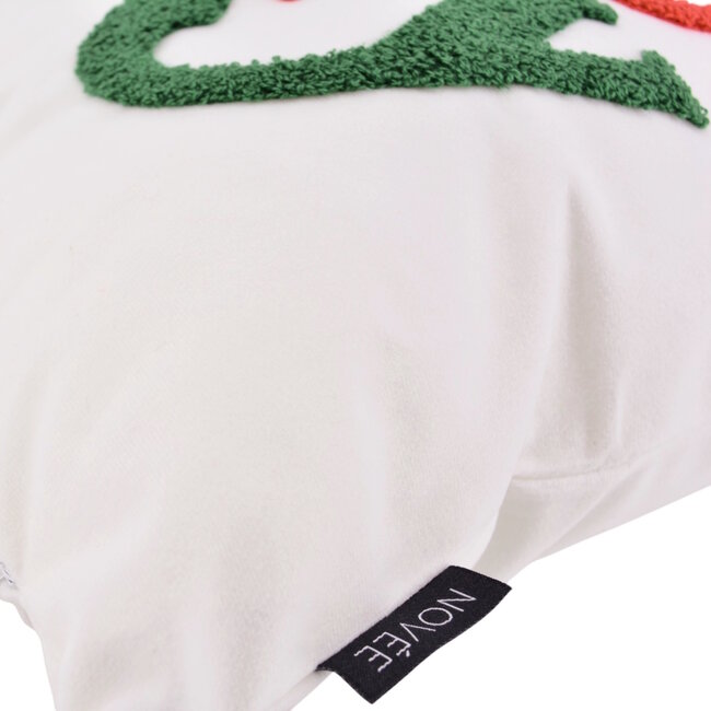 Holly Jolly Kissenbezug | 45x45 cm | Baumwolle/Polyester