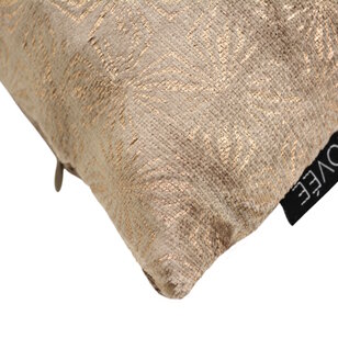 Velvet Glossy Zazi Goud Kussenhoes | 45x45 cm | Polyester