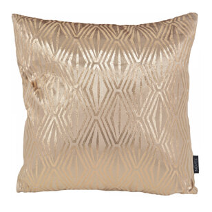 Velvet Glossy Zara Goud Kussenhoes | 45x45 cm | Polyester