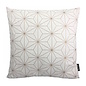 Sierkussen Nadal White/Gold | 45 x 45 cm | Katoen/Polyester