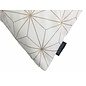 Sierkussen Nadal White/Gold | 45 x 45 cm | Katoen/Polyester