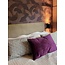 Sierkussen Velvet Aubergine | 30 x 50 cm | Polyester