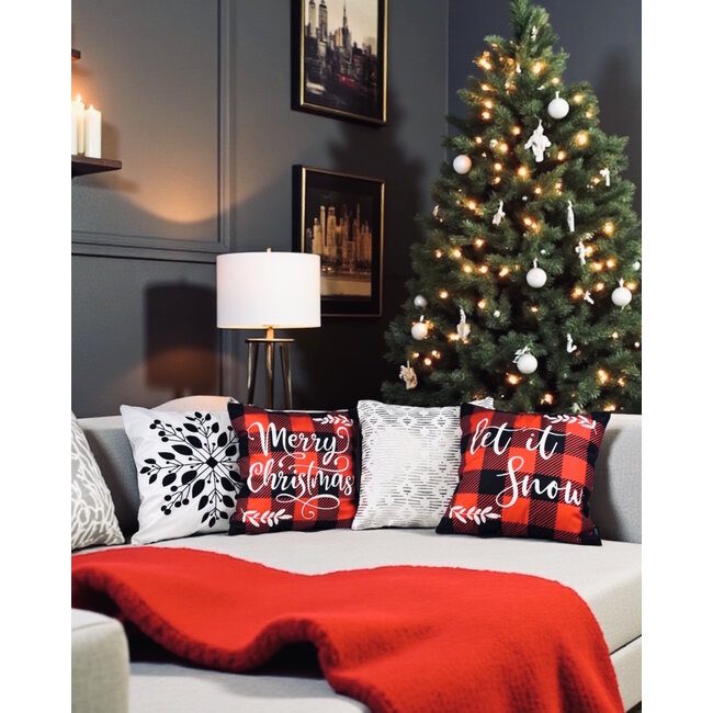 Christmas Tartan | 45 x 45 cm | Kussenhoes | Katoen/Polyester