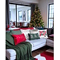 Lulu Silver/White Kussenhoes | 45x45 cm | Katoen