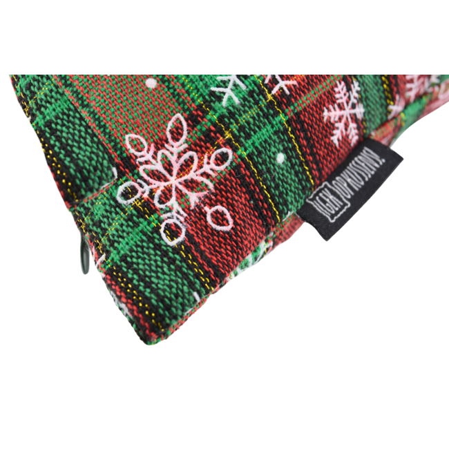 Glow Tartan Kissenbezug | 45x45 cm | Polyester