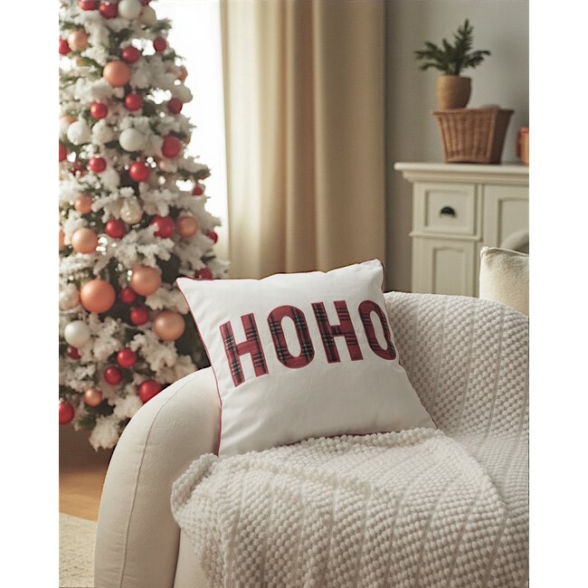 XMAS HOHO Kussenhoes | 45x45 cm | Katoen