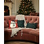 Furry XMAS Tree Groen Kussenhoes | 30x50 cm | Polyester