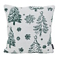 Frosty Forest Wit Kussenhoes | 45x45 cm | Polyester