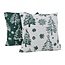 Frosty Forest Wit Kussenhoes | 45x45 cm | Polyester