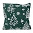 NOVÉE Frosty Forest Groen | 45 x 45 cm | Kussenhoes | Polyester
