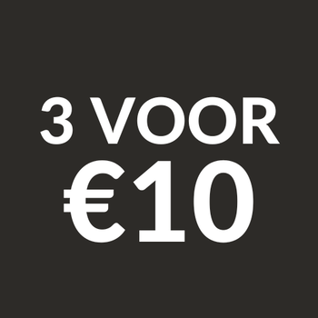 3 voor €10