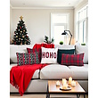 Glow Tartan Kussenhoes | 30x50 cm | Polyester