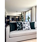 Frosty Forest Groen Kussenhoes | 45x45 cm | Polyester