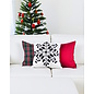 Zara Rood - Outdoor Kussenhoes | 45x45 cm | Polyester