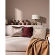 Velvet Glossy Zazi Goud Kussenhoes | 45x45 cm | Polyester