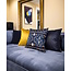 Fox Velvet Geel | 45 x 45 cm | Kussenhoes | Acryl / Polyester