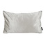 Velvet Zilver Kussenhoes | 30x50 cm | Polyester