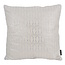 Gek op kussens! Oona White/Silver Kissenbezug | 45x45 cm | Polyester
